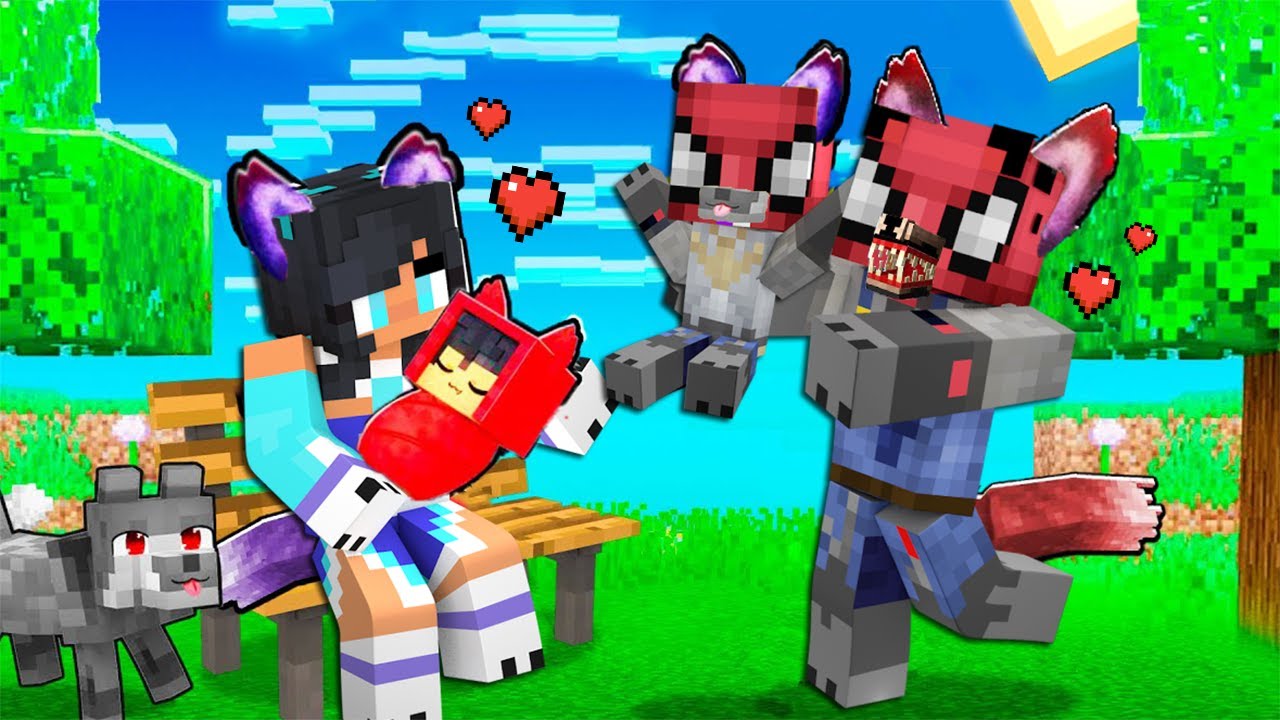 FAKİRİN ALFA KURT ADAM AİLESİ! - Minecraft