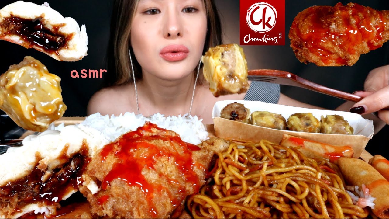 ASMR EATING CHOWKING LAURIAT | CHINESE FRIED CHICKEN, PANCIT CANTON, LUMPIA, SIOMAI, ASADO SIOPAO