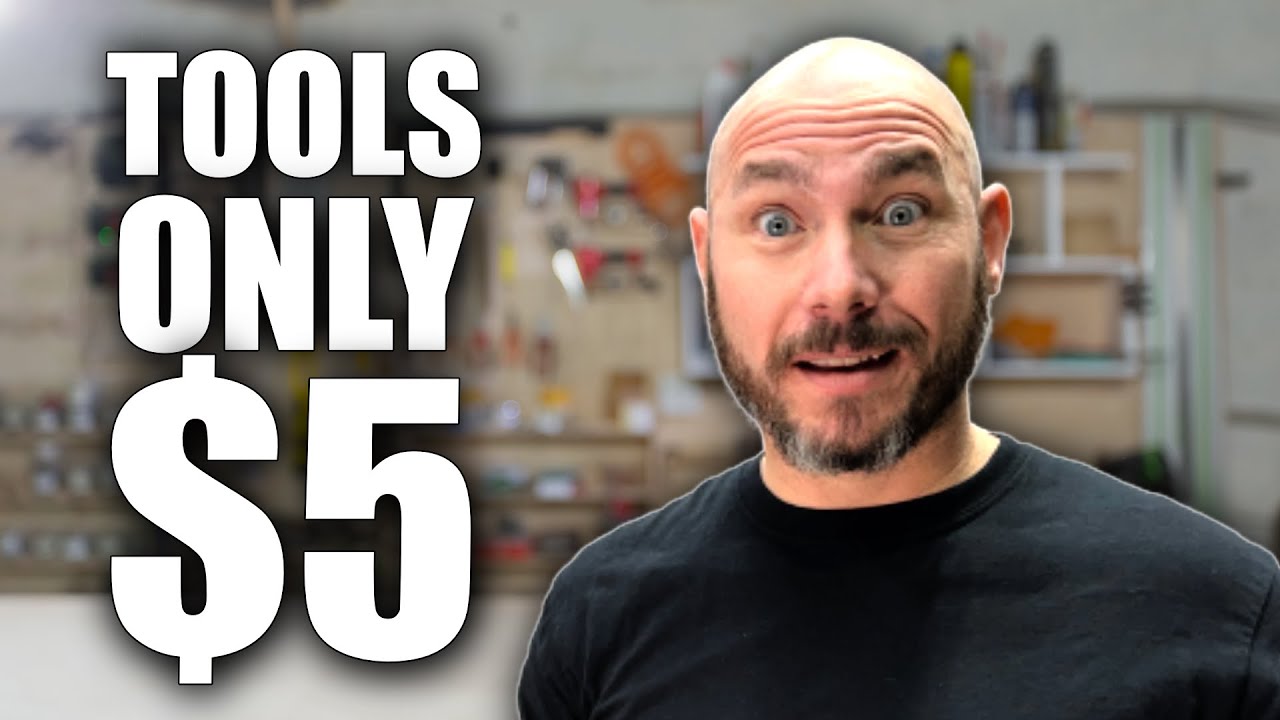 5 MUST HAVE Woodworking Tools Under $5 (in Under 5 Minutes)
