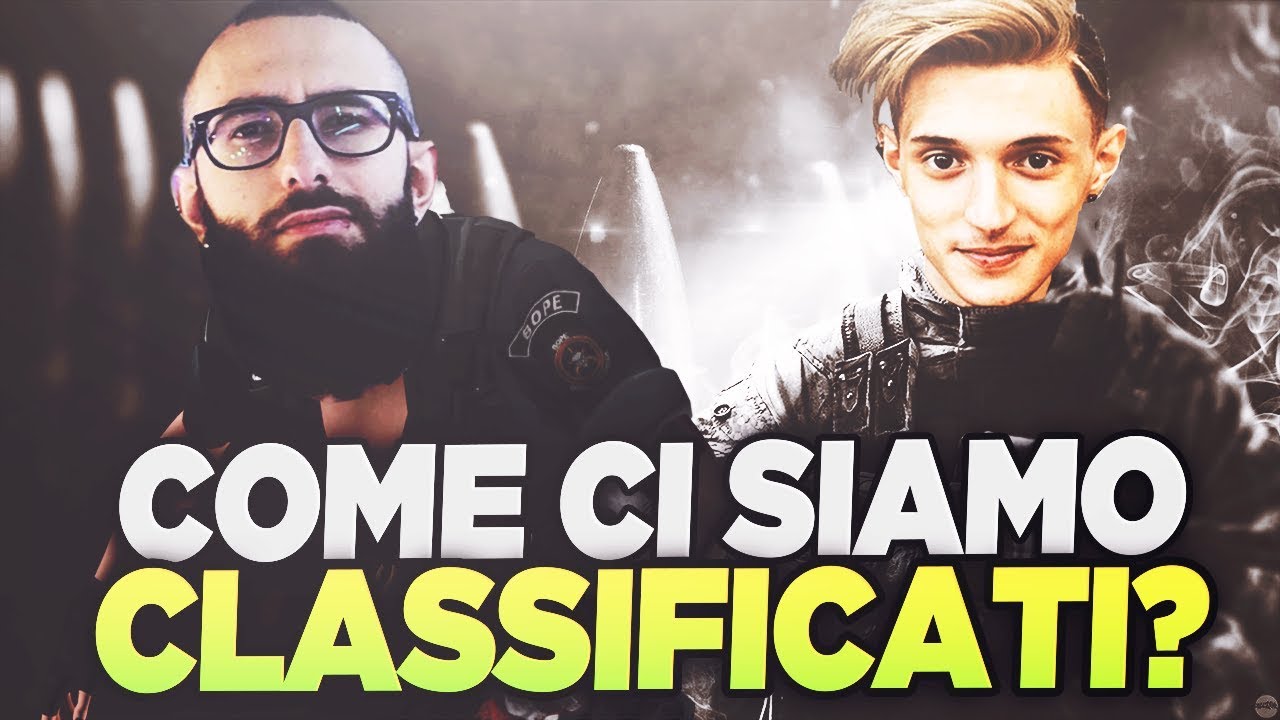 LA COPPIA CHE SCOPPIA! COME CI SIAMO CLASSIFICATI? - RAINBOW SIX ZANO & MARZA