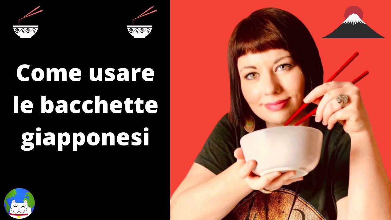 Come si usano le bacchette giapponesi
