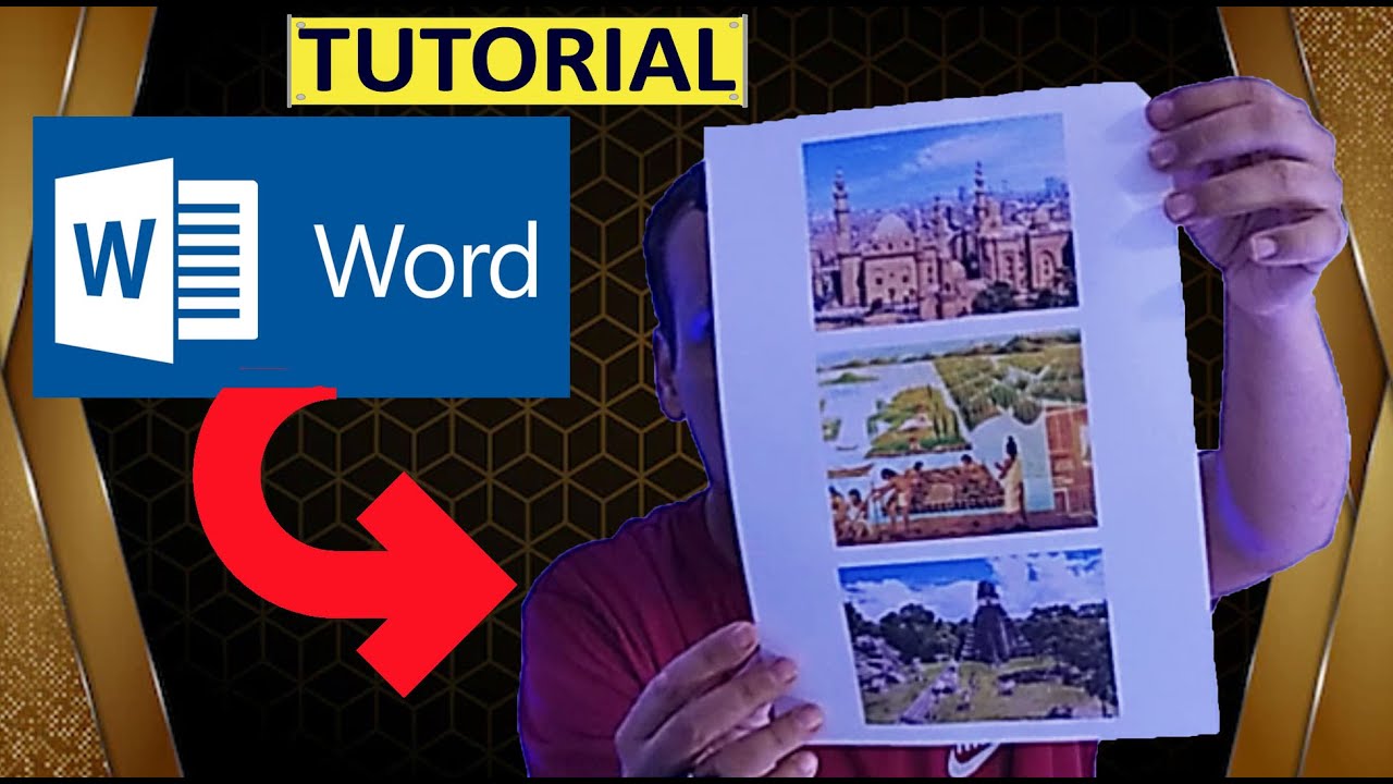 COMO COLOCAR VÁRIAS IMAGENS EM UMA FOLHA NO WORD ~ como padronizar imagens no word?