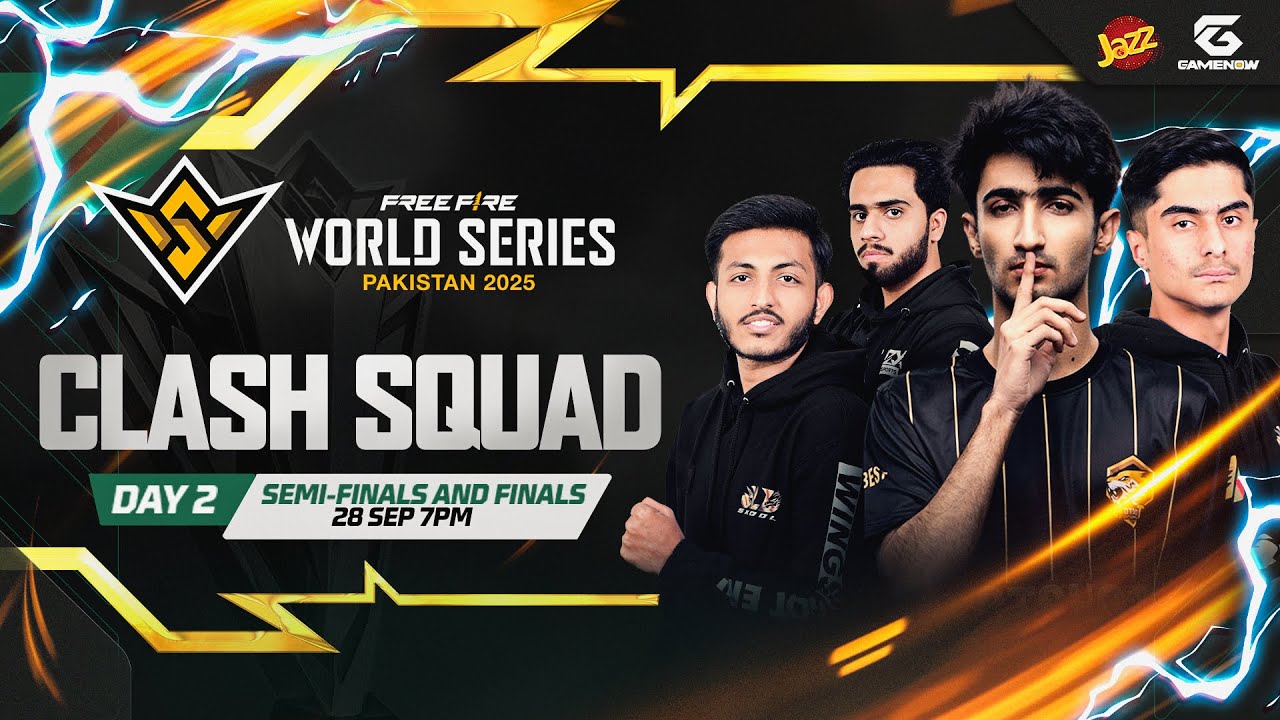 Semi Finals & Finals | Clash Squad Mode | FFWS PK 2025