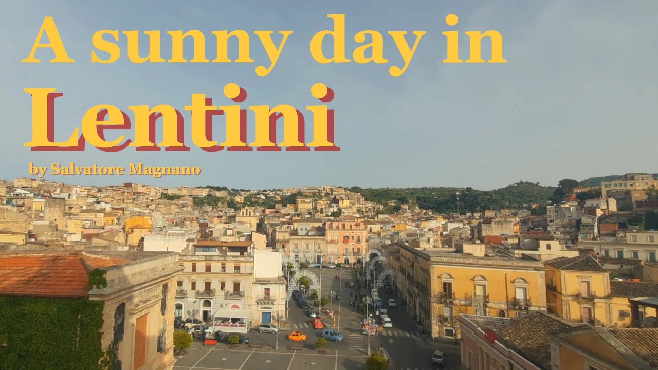 A sunny day in Lentini