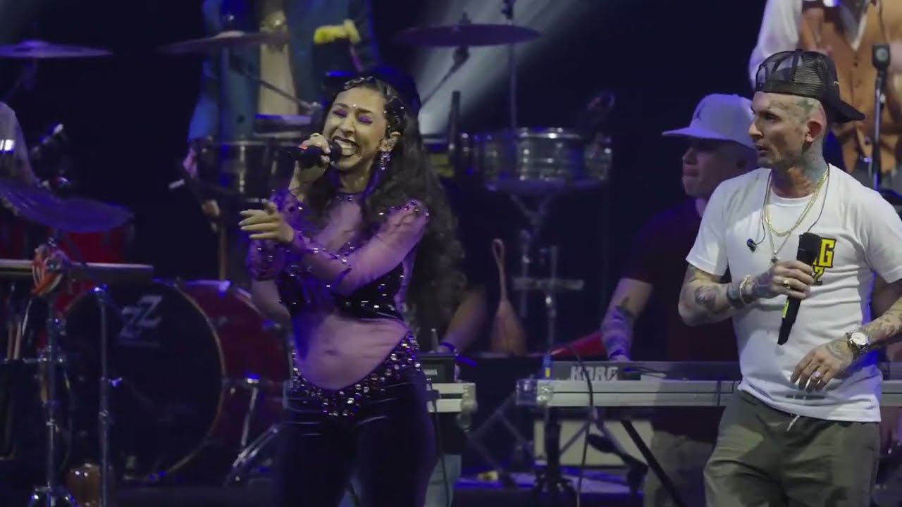 La Delio Valdez - Adios Amor ft Ke Personajes en el LUNA PARK