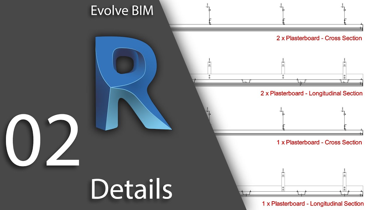 Revit - Parametric Details - Suspended Ceiling