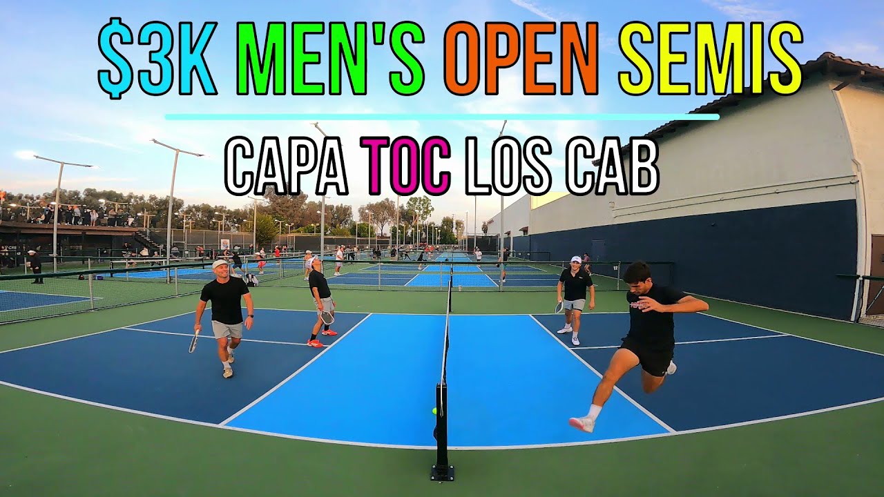 $3K Men’s Open Semis — Barrientos (6.1) / Garcia (5.8) vs Kraushaar (5.5) / Payetta (5.5) | CAPA TOC