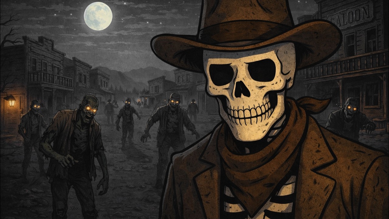 The Ghost Town - Western Story For Sleep