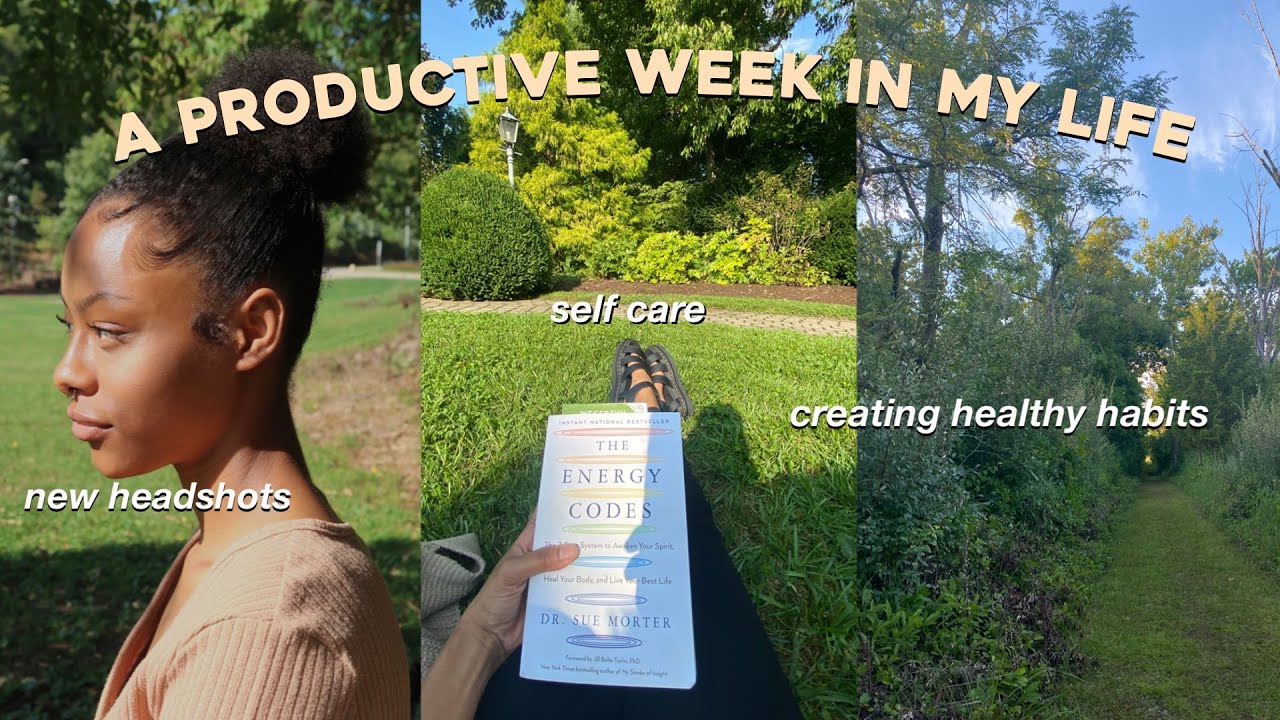 A PRODUCTIVE WEEK IN MY LIFE VLOG🫶🏼| new headshots, cleaning my car, creating healthy habits|