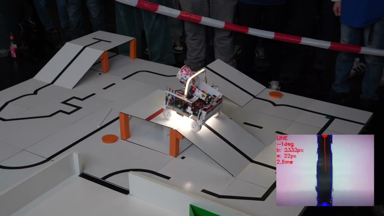 RoboCup Junior 2026 Line - 1st run Team BioBrause | qualification tournament