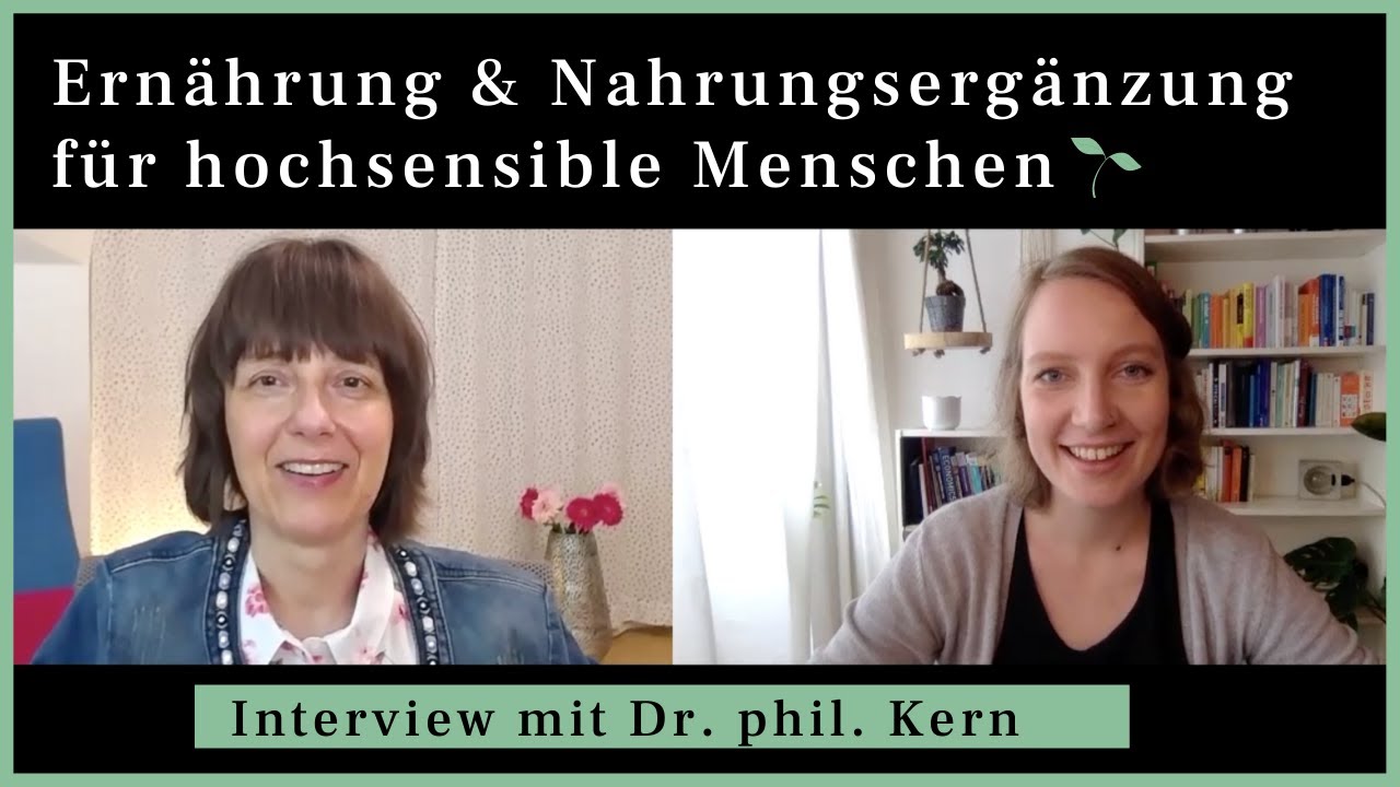 Hochsensibilität, Ernährung & Nahrungsergänzung für hochsensible Menschen: Worauf sollte man achten?