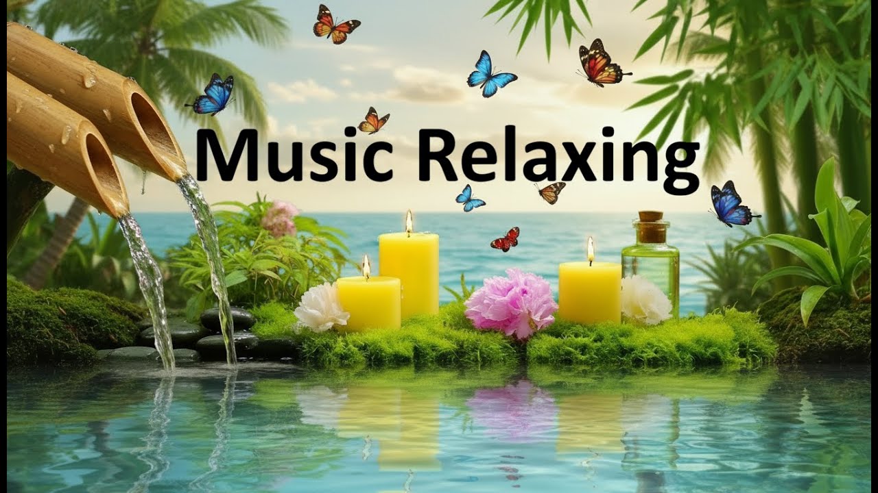 Soothing Relaxation Music + Healing Water Sounds  Deep Sleep, Ease Overthinking, Relieves Stress