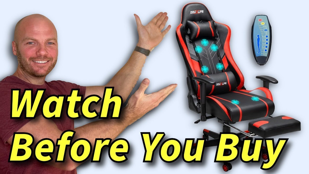 Massaging Gaming chair from Amazon, Full Review