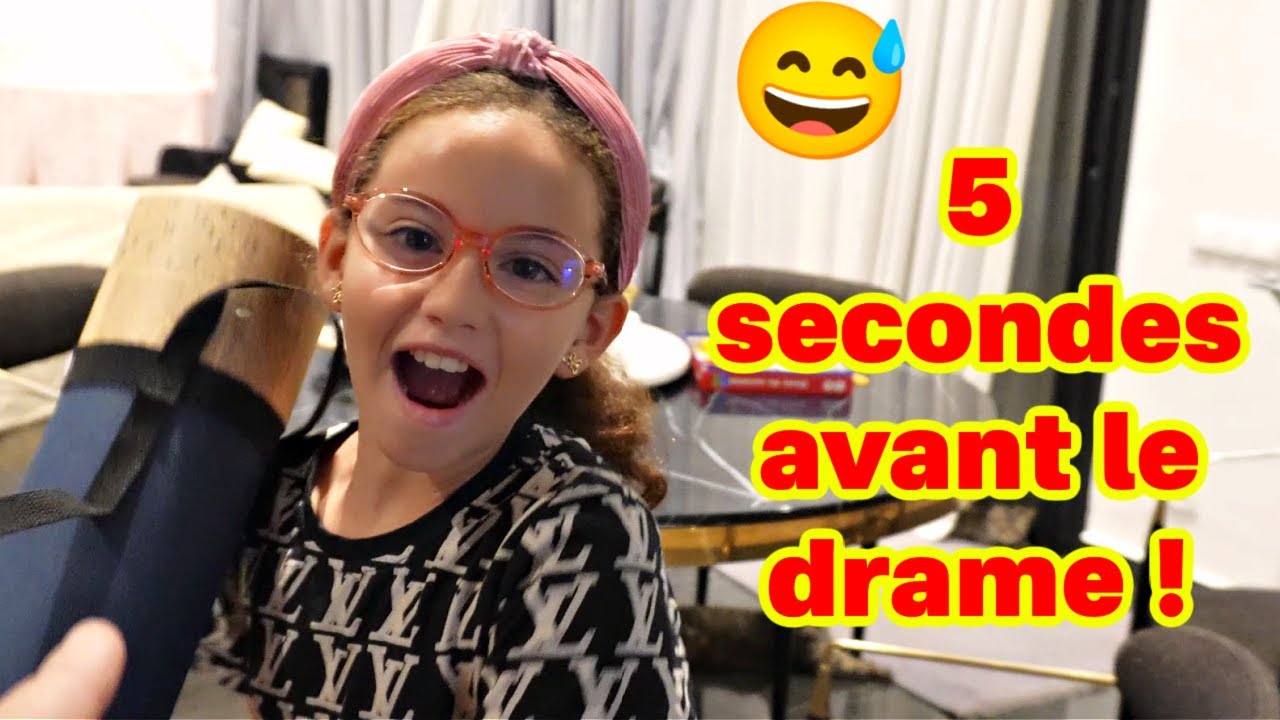 VLOG - GROSSE CHUTE de MASSILYA   VOLEUR   pr&eacute;paration vacances