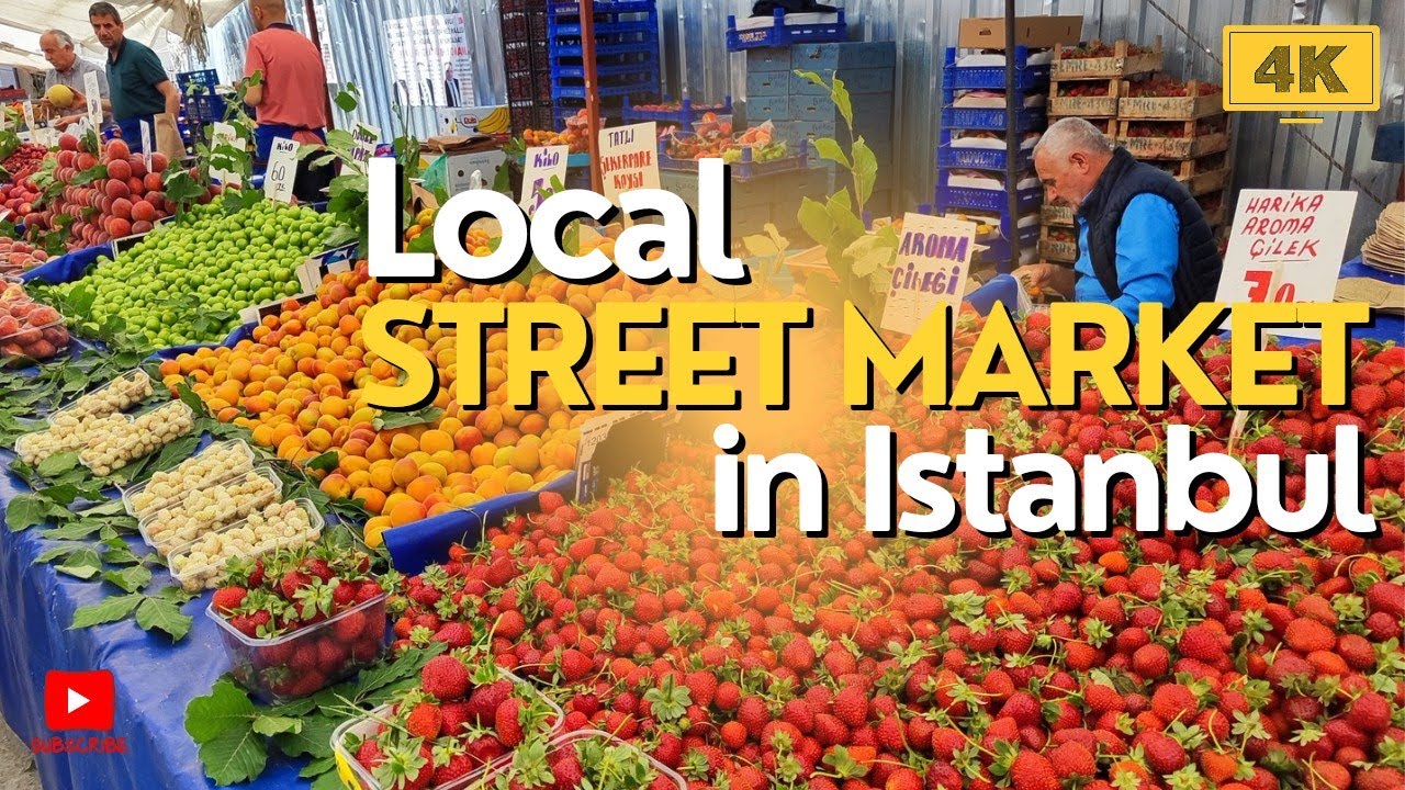 How to find a local street market in Istanbul?, June 2024