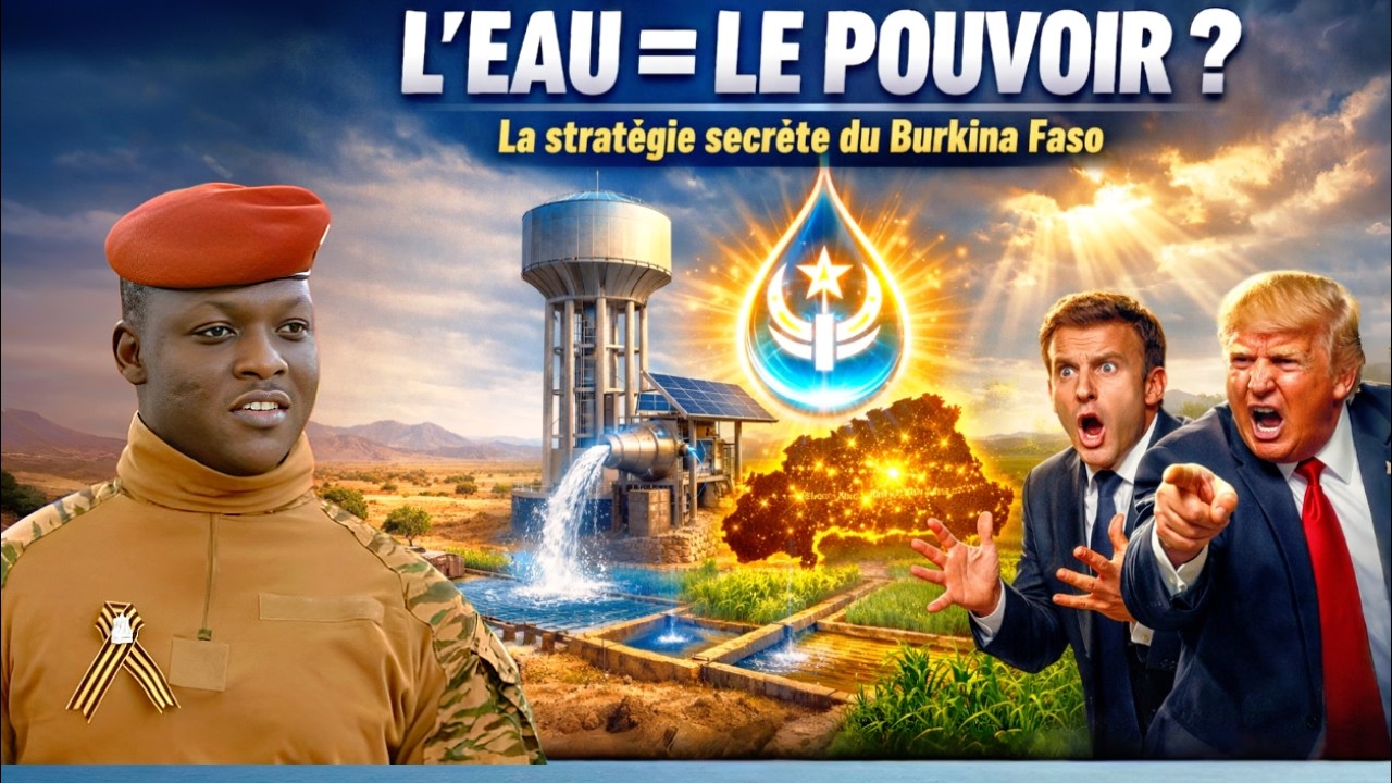 Ibrahim Traoré : 80 % d’accès à l’eau au Burkina Faso — la stratégie qui surprend le Sahel