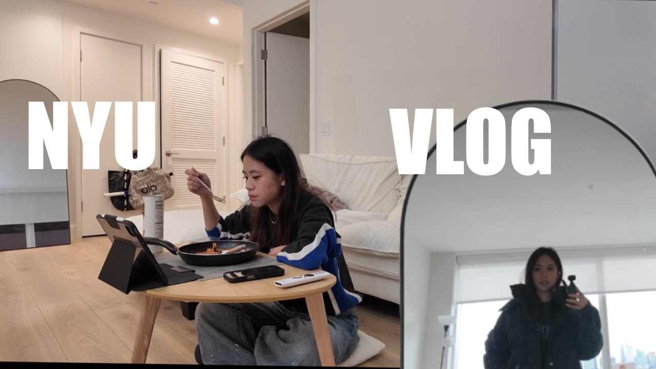 🇺🇸留學日記｜在紐約大學上課的一天//day in my lifa as a NYU student