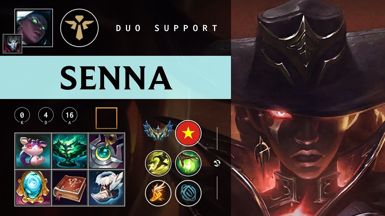 Senna Support vs Bard - VN Challenger Patch 26.02