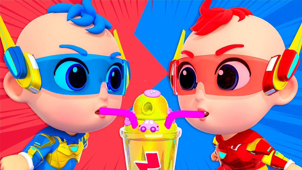 Superhero Vending Machine + MORE Tinytots Nursery Rhymes & Kids Songs