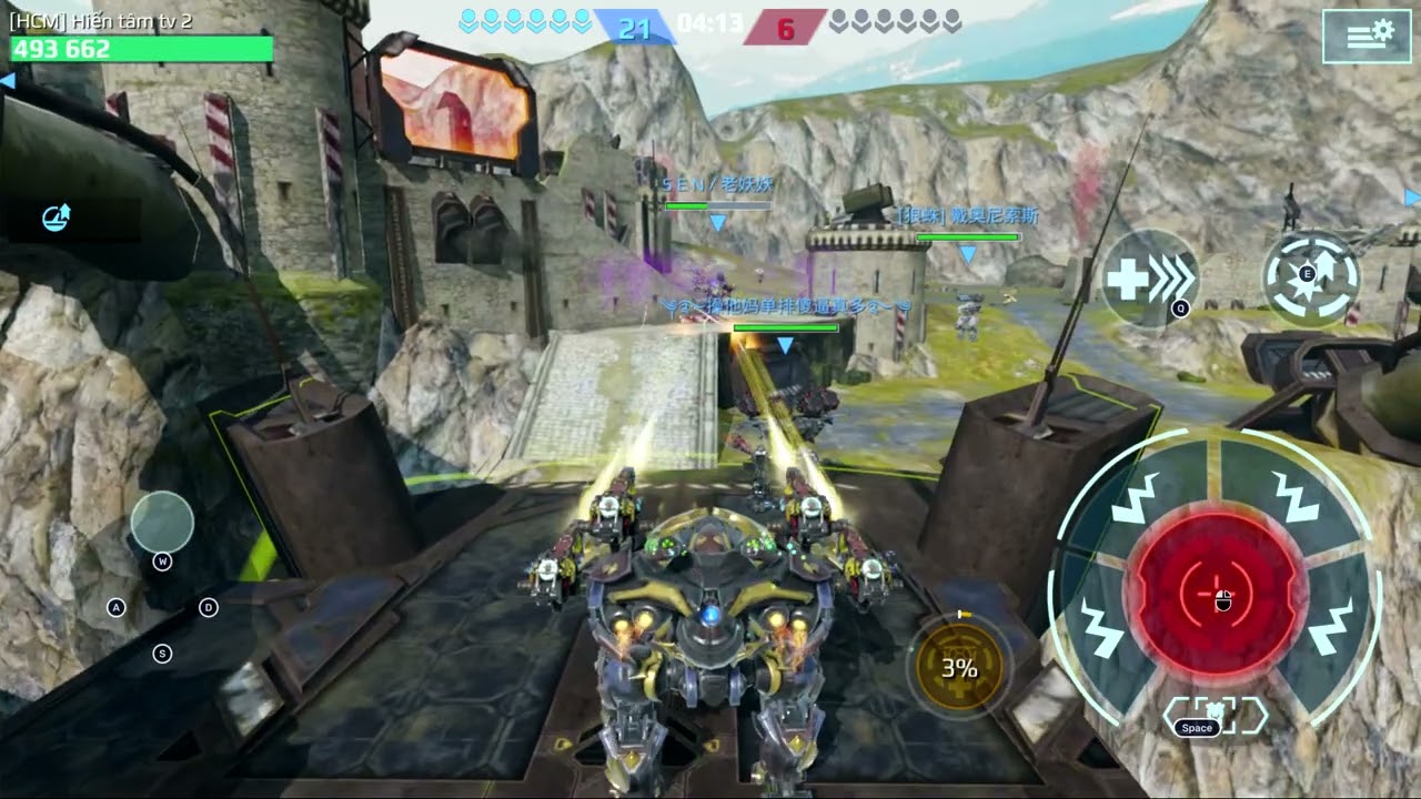 War robot - hack Demeter (1) - NHT [WR]
