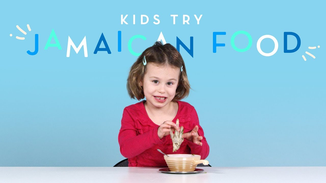 Kids Try Jamaican Food | Kids Try | HiHo Kids