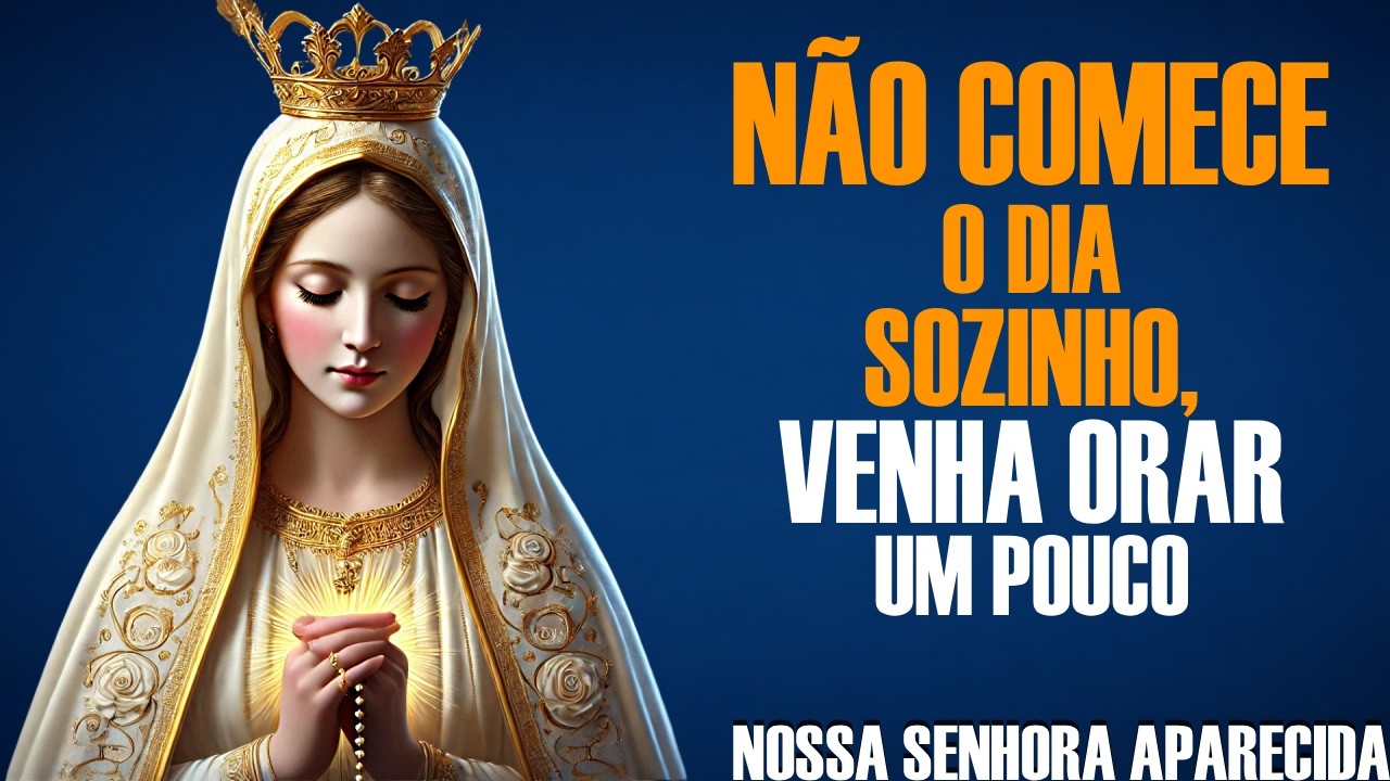 Oração da Manhã para renovar a esperança na fragilidade