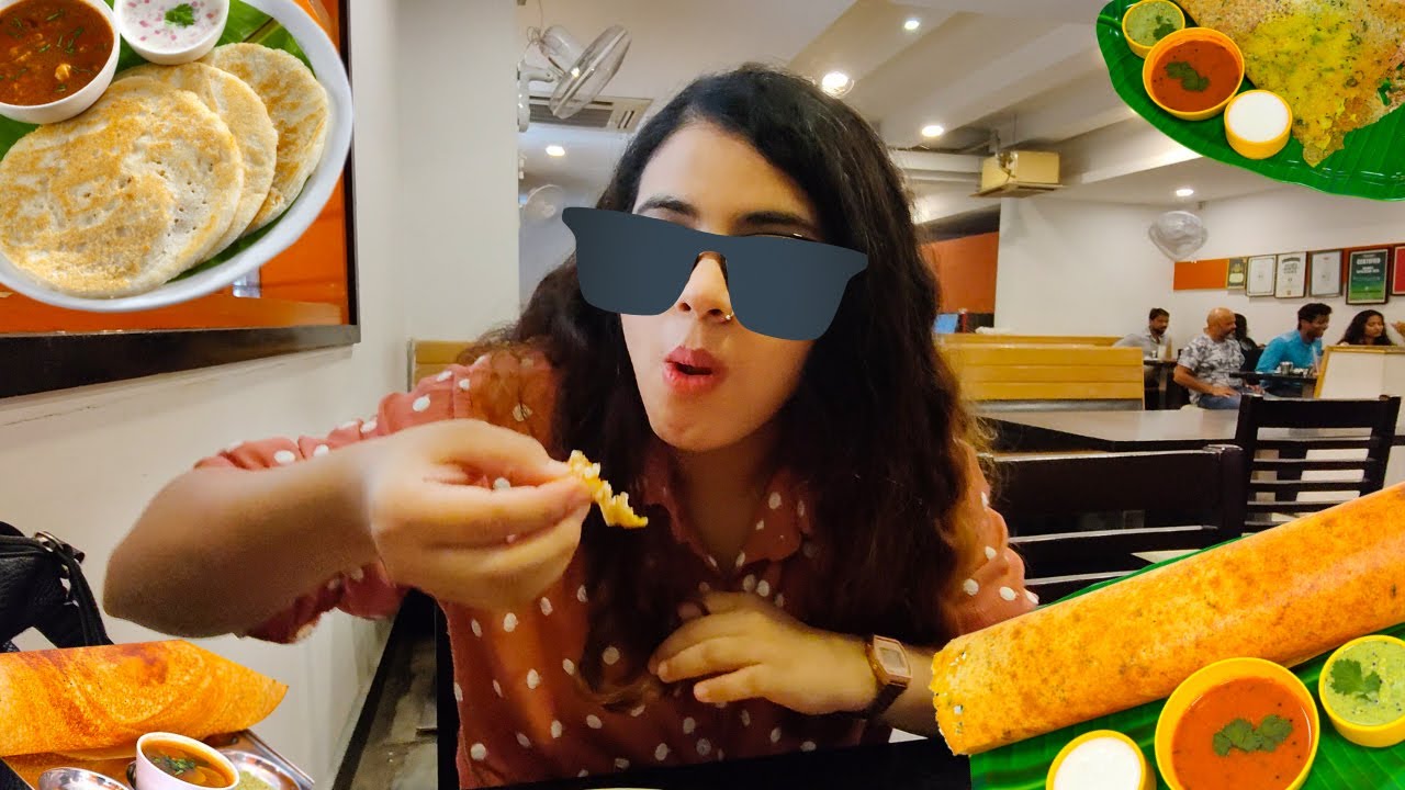 She came back just to eat DOSA!!!!! | VLOG 3