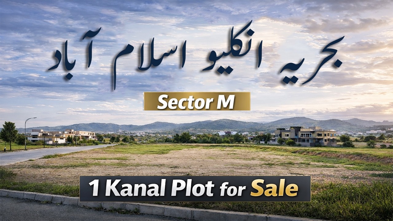 Bahria Enclave Islamabad Sector M | 1 Kanal Plot for Sale | Ideal Location