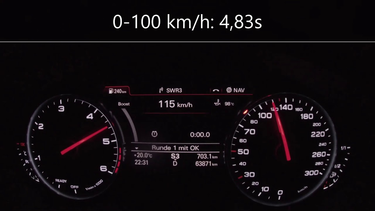 Audi A6 Competition V6T 3.0 TDI Stage 1 / 0-100km/h
