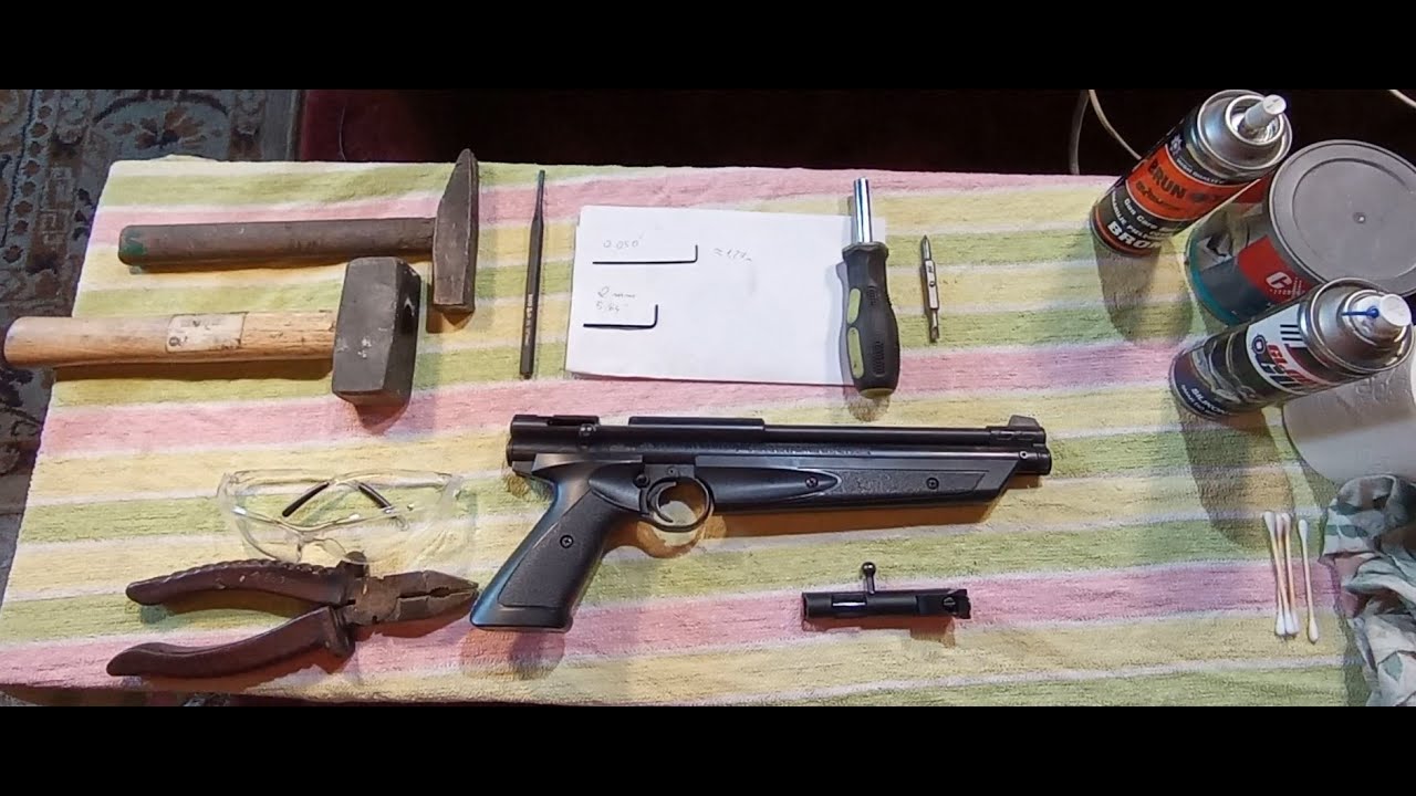 Serwis, przegląd, demontaż Crosman 1322 1377 2289
