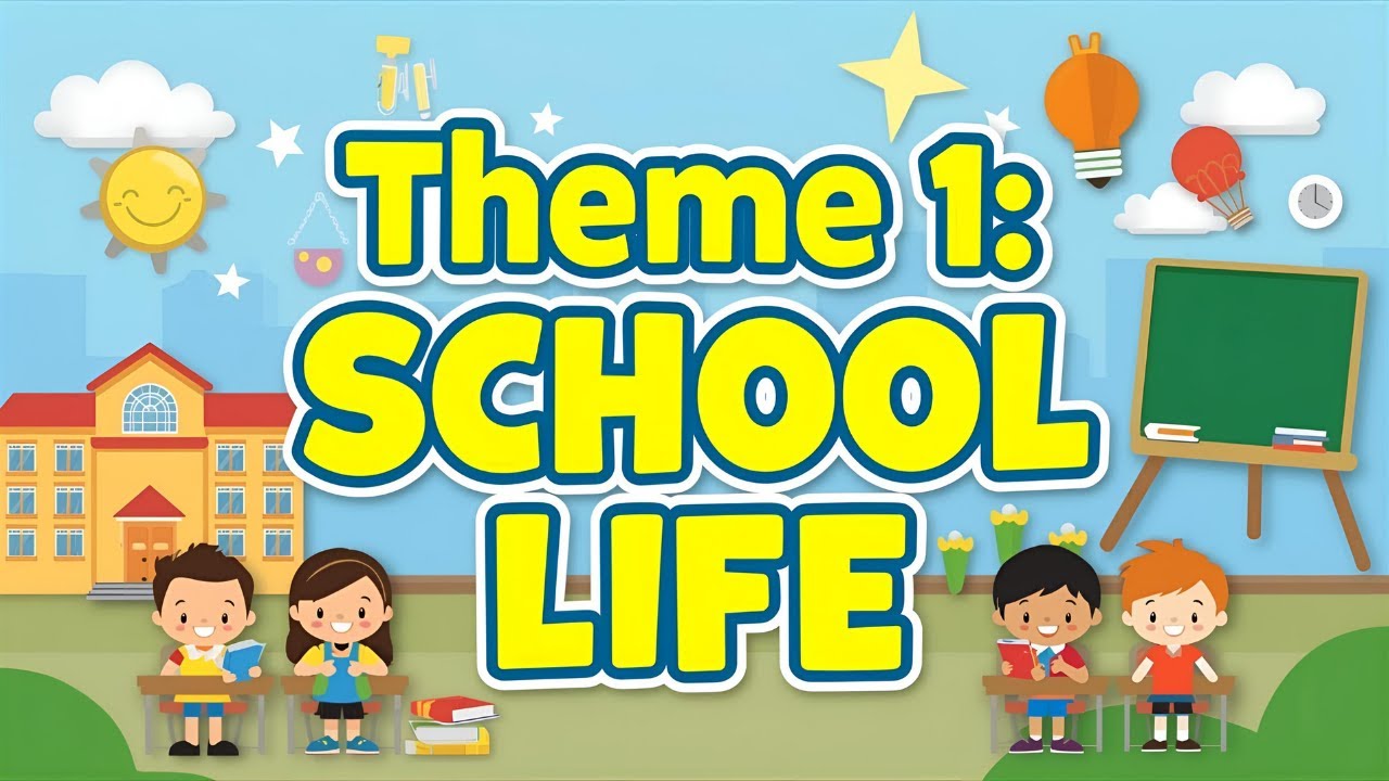 5. Sınıf İngilizce 1. Tema School Life Theme 1 | Türkiye Yüzyılı Maarif Modeli