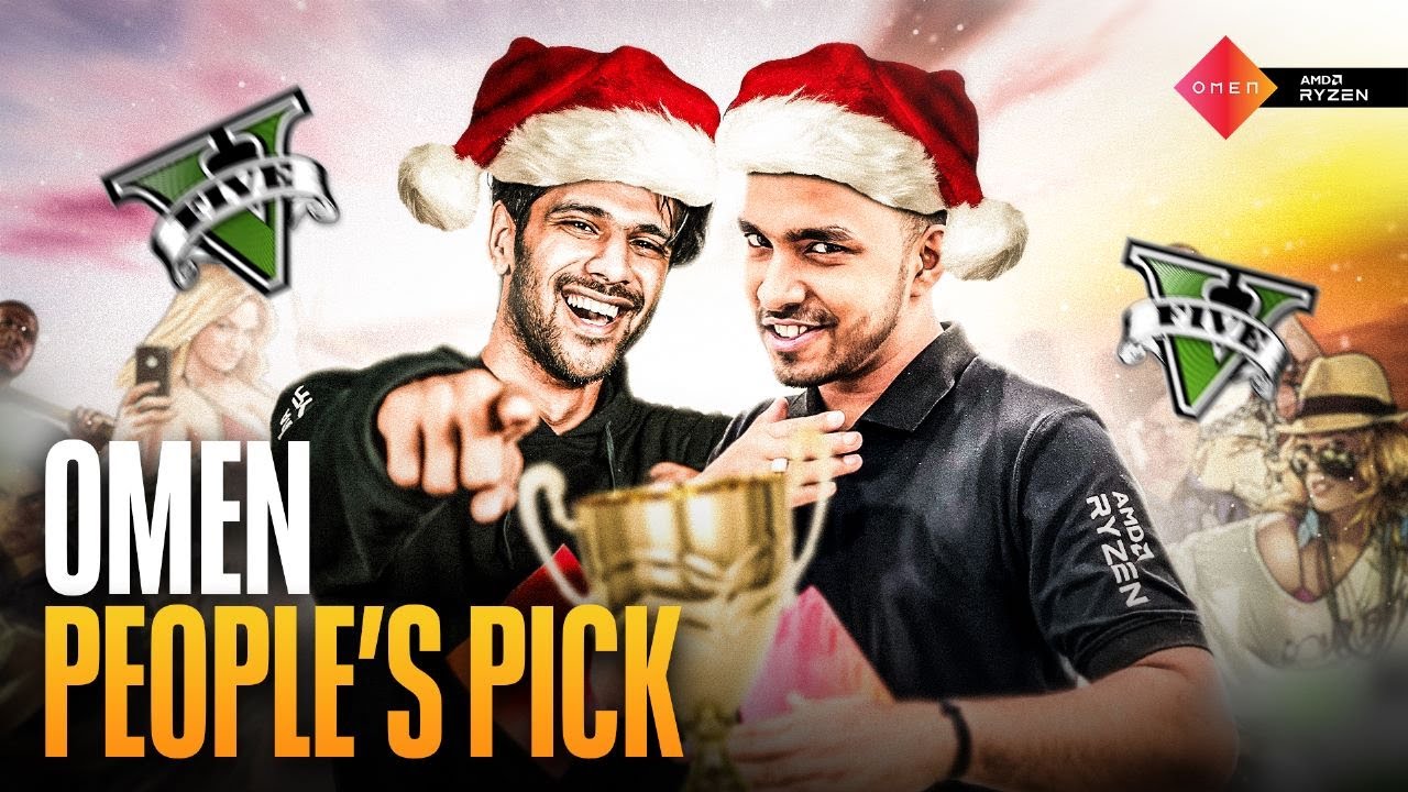 Christmas Special🎄 GTA V With the OMEN Squad!