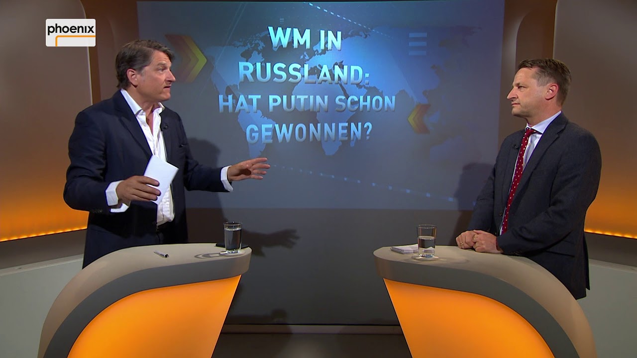 Augstein und Blome vom 29.05.2018:  „WM IN RUSSLAND - HAT PUTIN SCHON GEWONNEN?“