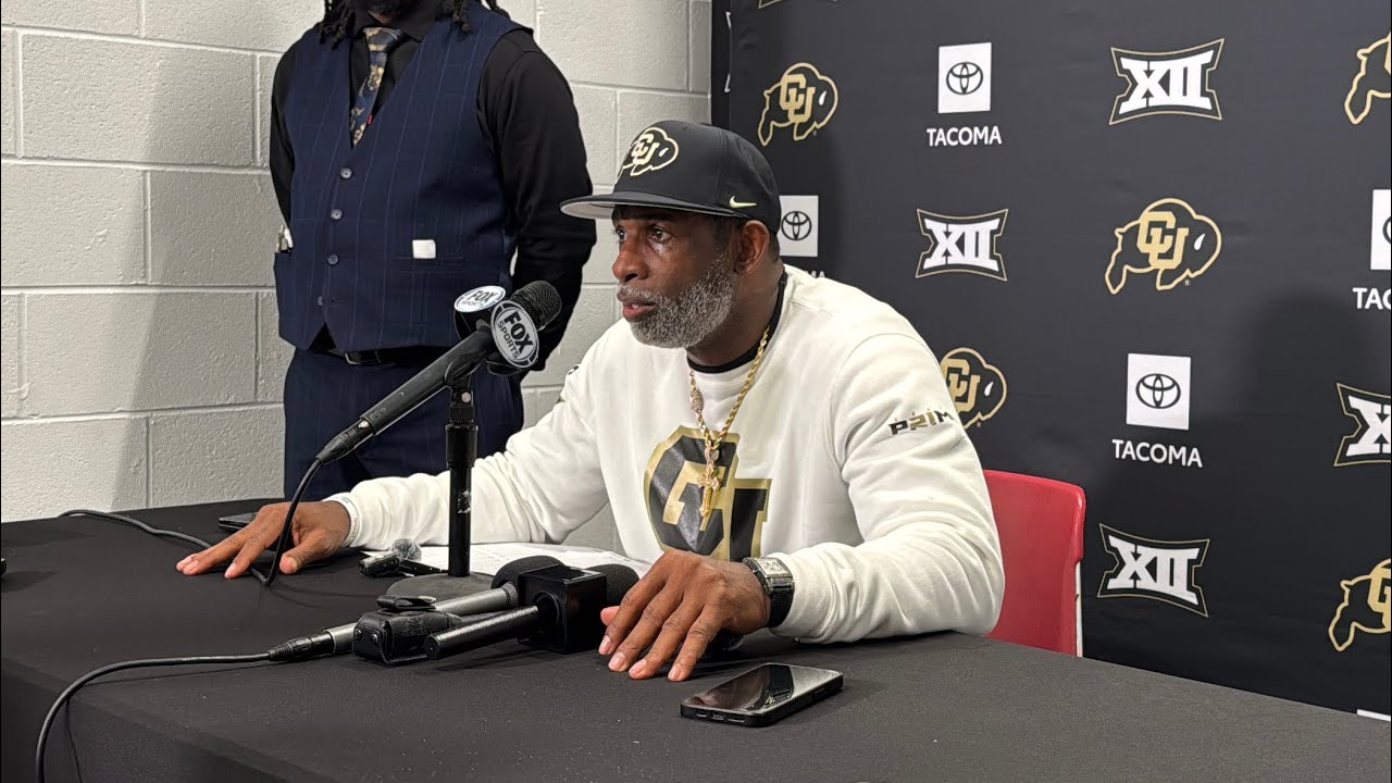 Coach Deion Sanders Post Game Interview (Texas Tech)
