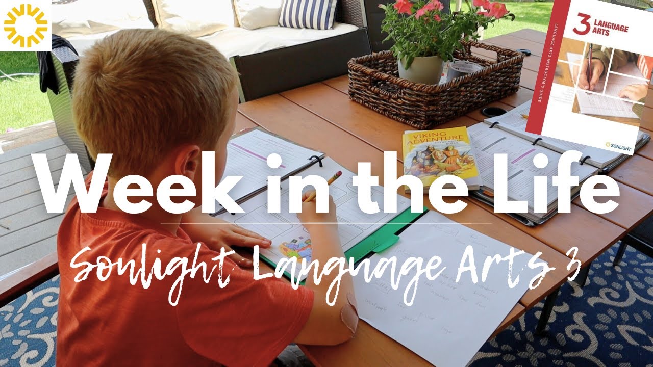 Week in the Life Using Sonlight Language Arts Level 3 II Copywork, Grammar, Composition, and Readers