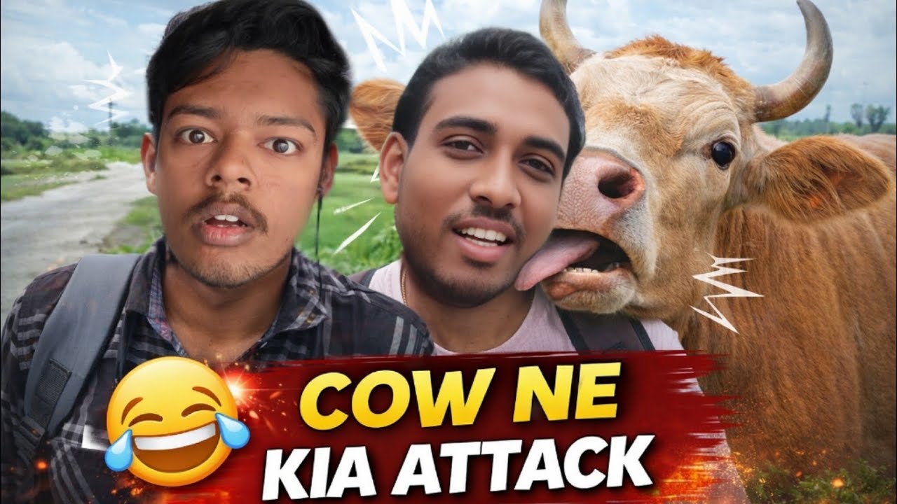 Vlogging karte waqt krish par hua humla😂🤣