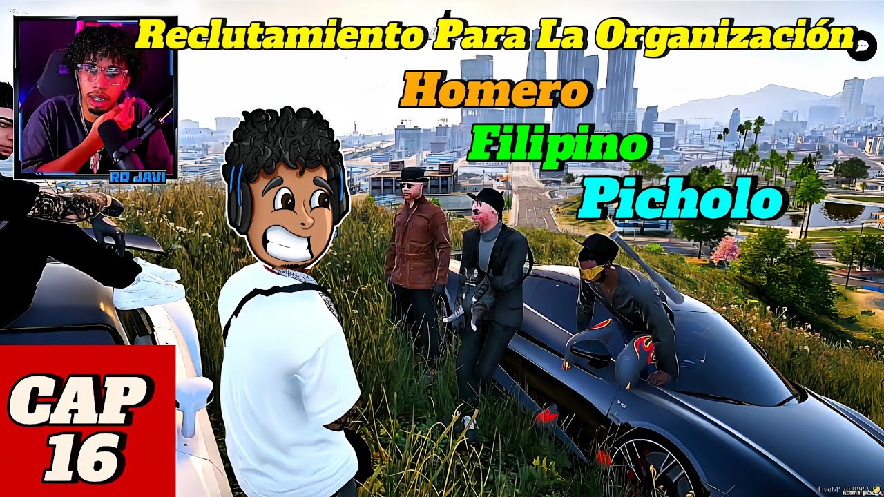 RDjavi Recluta A Filipino Homero Y Picholo Para La Organización De Investigaciones Secreta | GTA RP