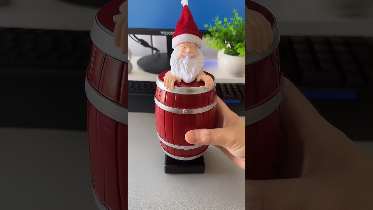 Funny Christmas Santa Claus Cigarette Case Christmas Gift Idea#giftideas #giftsforhim
