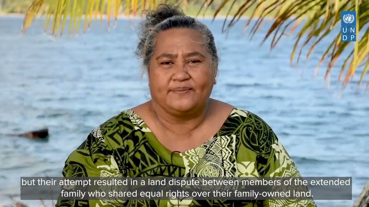 Climate-induced relocation and land disputes: Stories from Tuvalu