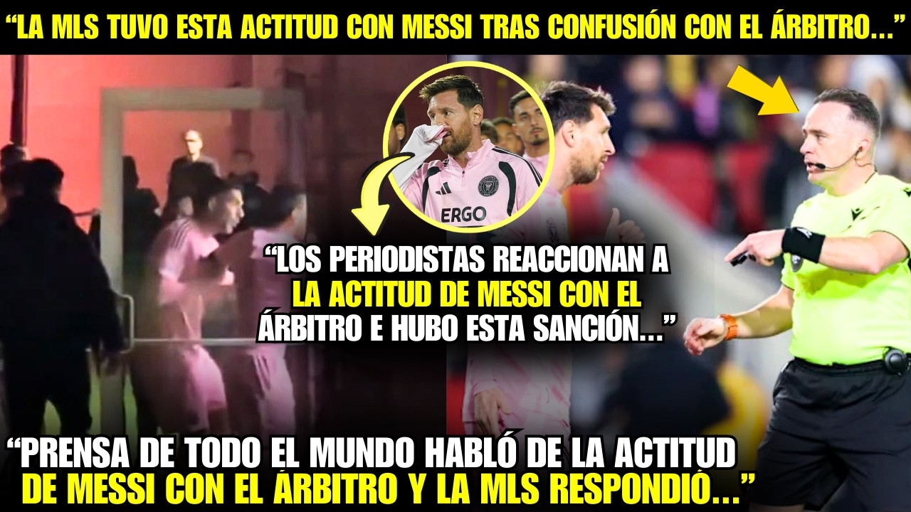 😱¡VAYA! ¡MIRA CÓMO FUE LA REPERCUSIÓN DE LOS PERIÓDICOS SOBRE LA FURIA DE MESSI CONTRA ÁRBITROS!
