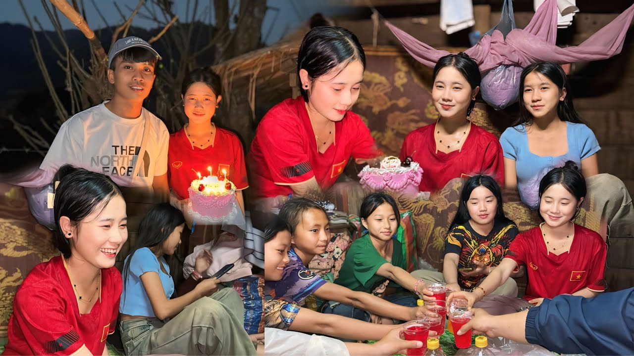 น้องยี่สาวม้งไม่คิดไม่ฝันว่าจะได้เป่าเค้กก้อนแรกในชีวิต