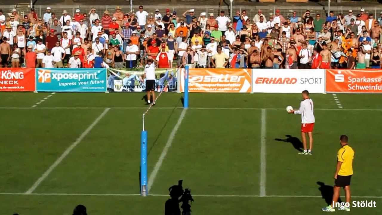 Faustball-EM 2012: Halbfinale Deutschland - Schweiz