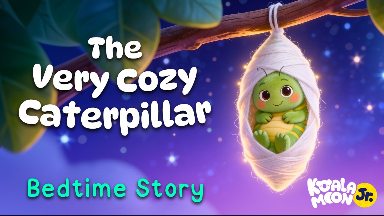 The Very Cozy Caterpillar 🐛 Calm Bedtime Story for Toddlers 💤 with Relaxing Baby Sleep Music