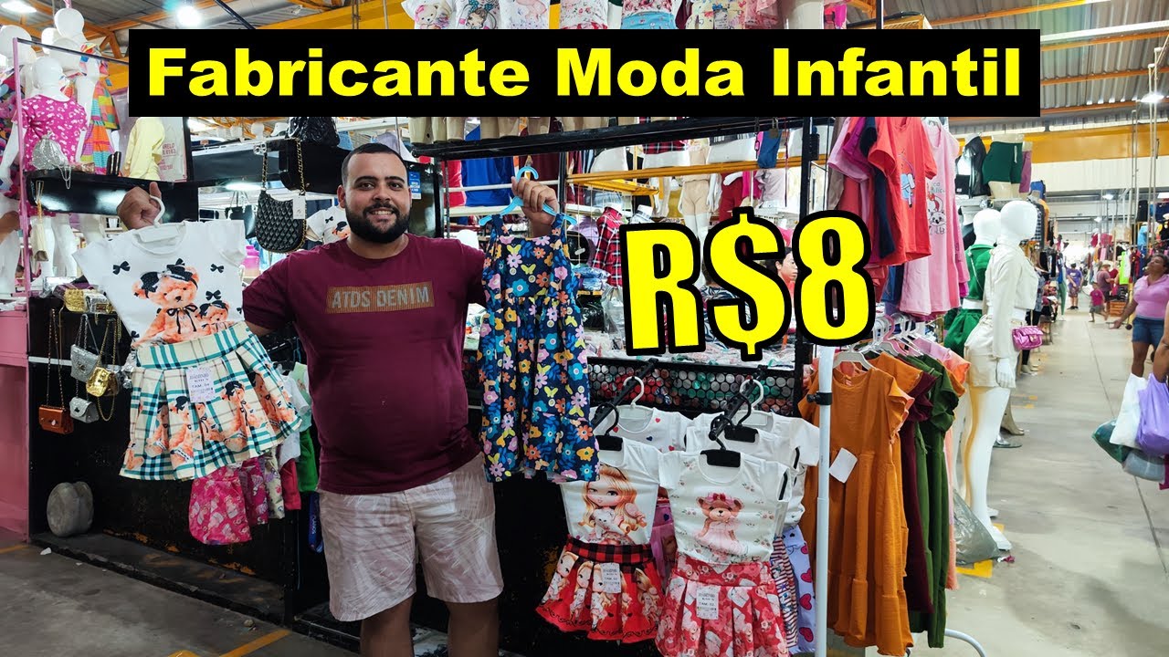 MODA CENTER SANTA CRUZ, FABRICANTE DE MODA INFANTIL, VESTIDOS E CONJUNTOS