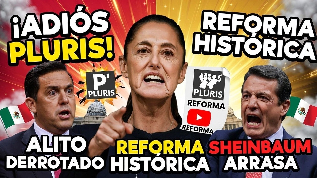 CLAUDIA SHEINBAUM LOGRA LA REFORMA Y TERMINA CON LAS PLURIS! ¡DERROTA TOTAL PARA ALITO! 🇲🇽