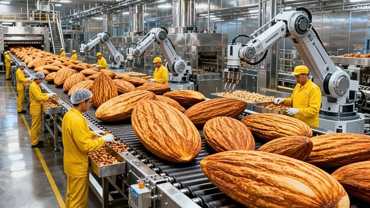 Inside a Modern Almond Factory: How Billions of Almonds Are Processed