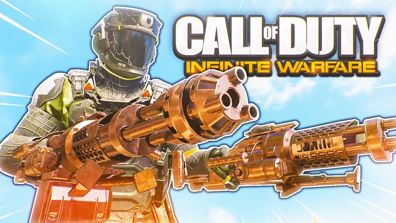 the *INSANE* AKIMBO LMGS on INFINITE WARFARE! 😂