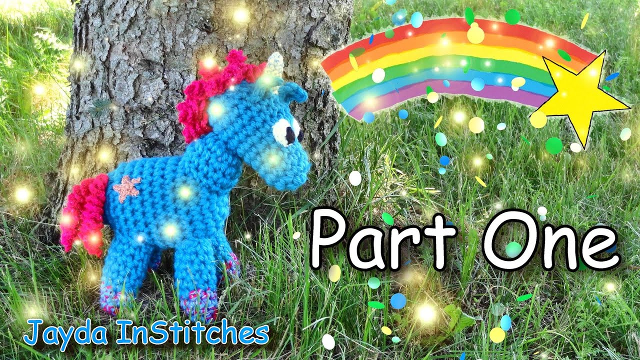 Magical Baby Unicorn Crochet Pattern & Tutorial - PART ONE