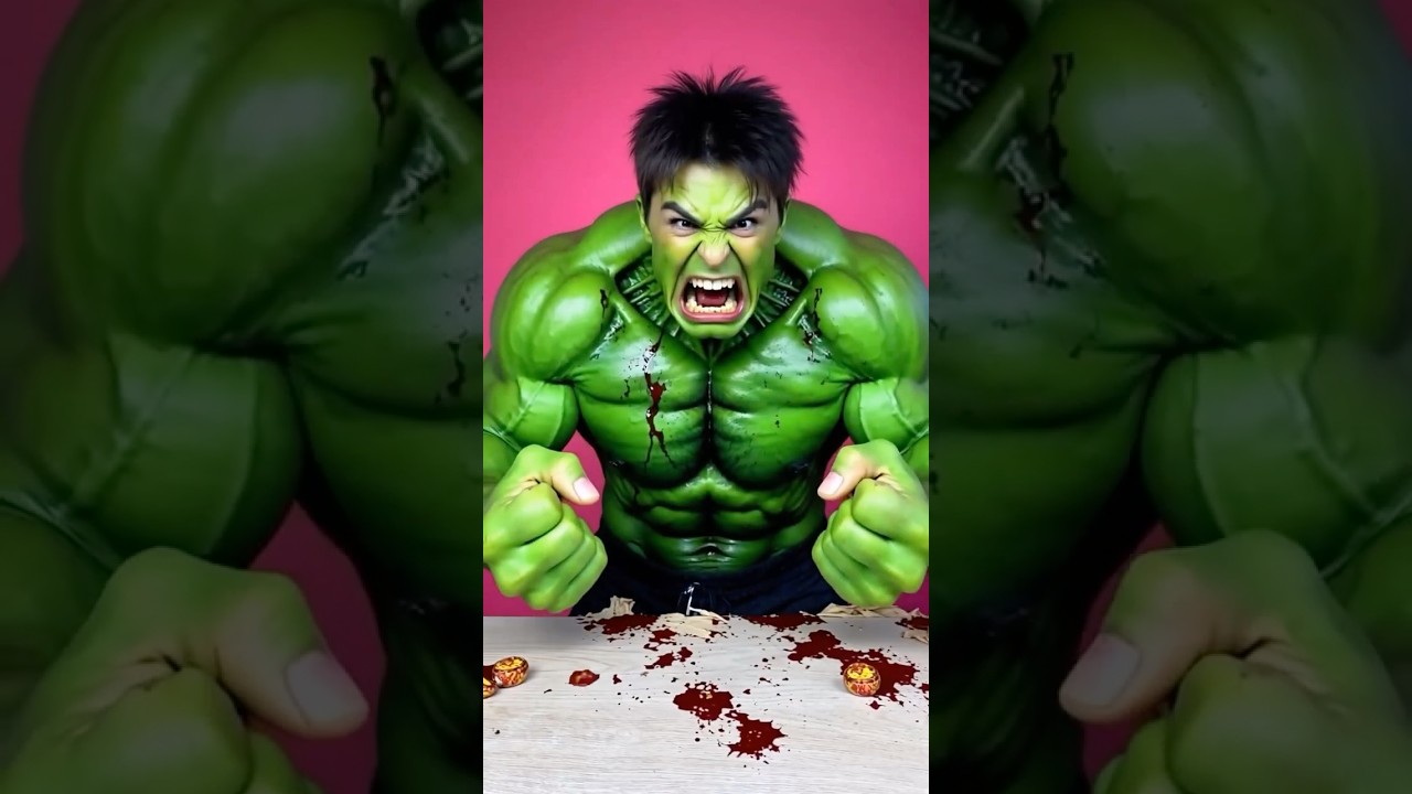 Candy Turns into Balloons & Hulk Chases Them! 🎈💥