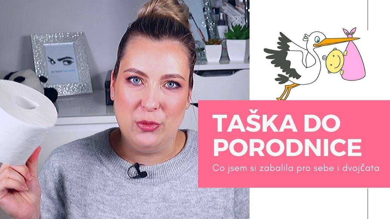 Moje taška do porodnice | #8TěhuDeníček | Monchaaa